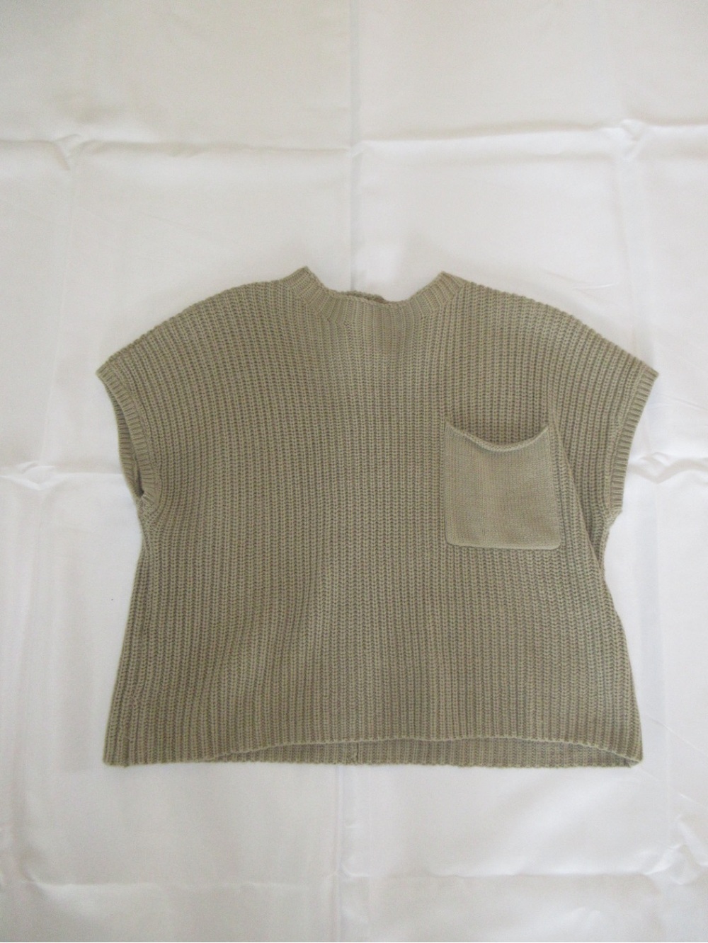 Women’s Relaxed Knit Pocket Top - Sage
